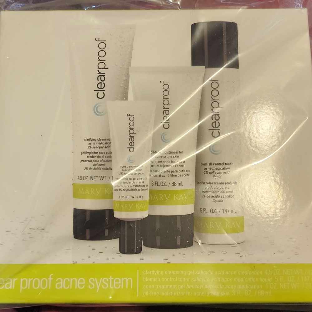 Brand New Clear Proof Acne System